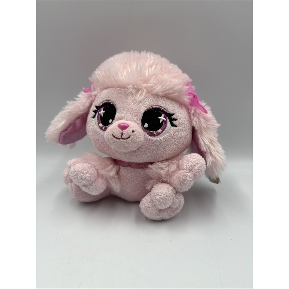 Gund P.Lushes Pets Pinkie Monroe Plush Pink Puppy Dog Stuffed Animal Toy 6" NWT